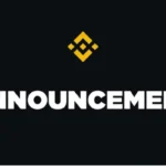 Binance announcement